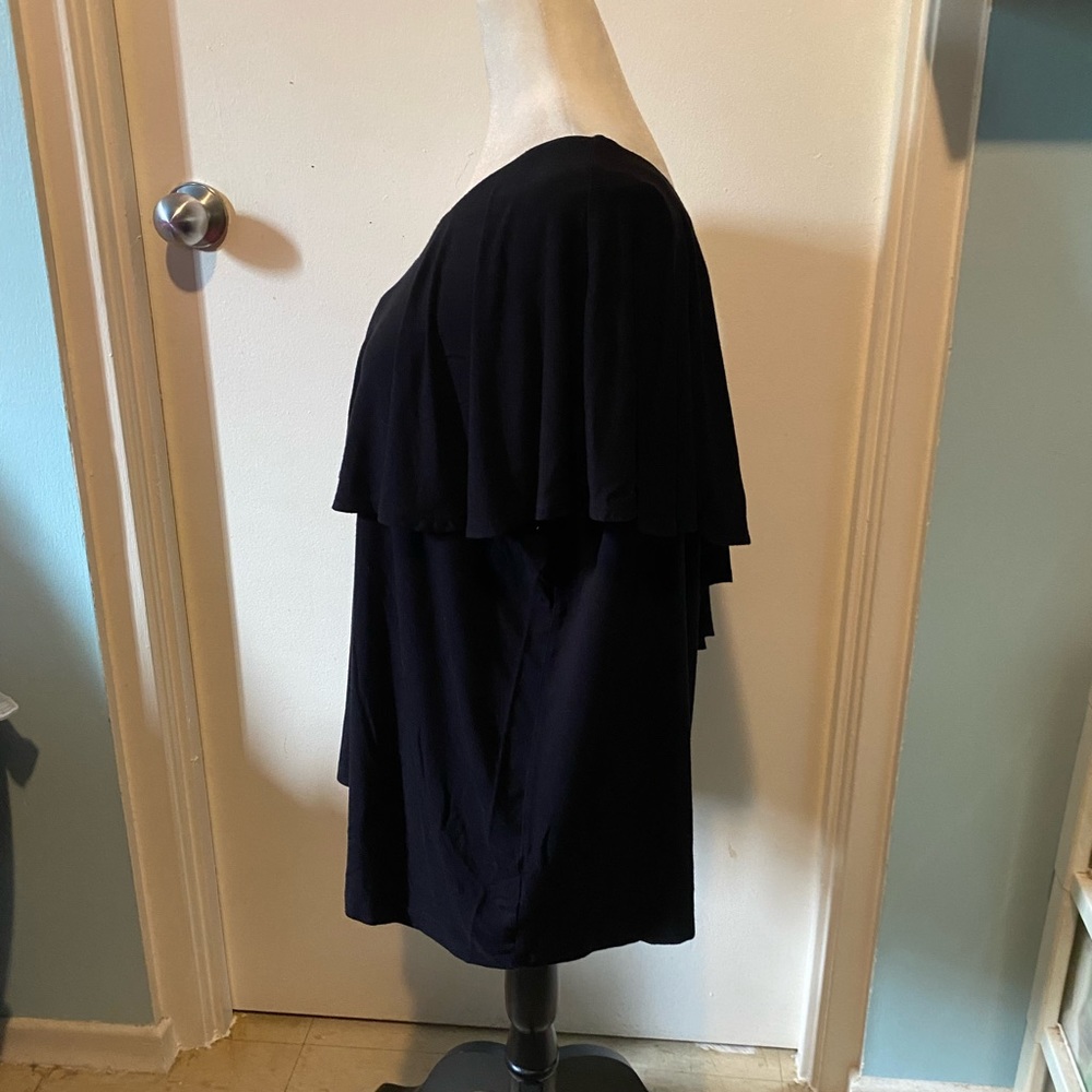MICHEL STUDIO OFF SHOULDER SHIRT - Picture 8 of 14
